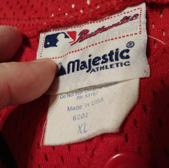 Vintage JD Drew St. Louis Cardinals Warmup Jersey YOUTH XL - Picture 5 of 8